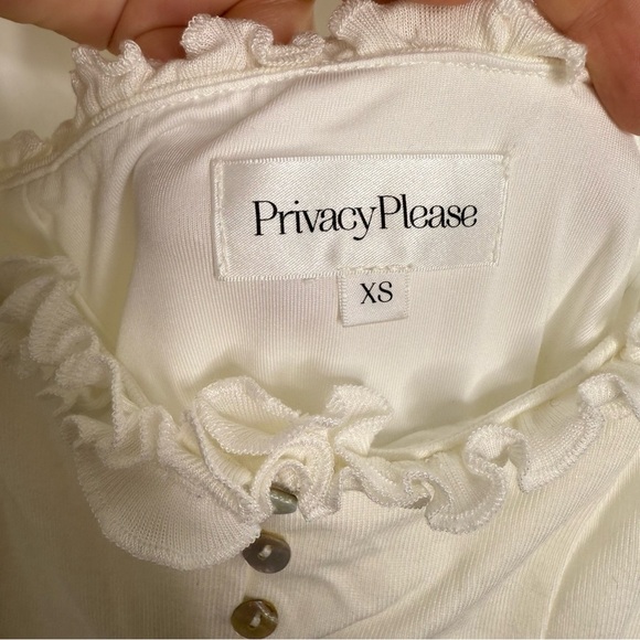 PRIVACY PLEASE NWT White Emeline Dress - Picture 6 of 6